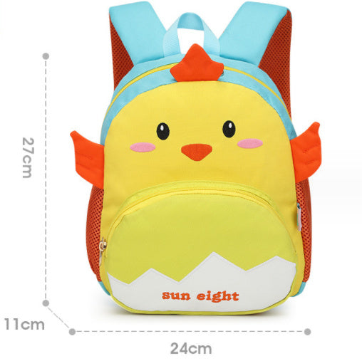 Toddler Backpack for Boys Girls, Lightweight Kids Backpacks, Cute Cartoon School Bag for Preschool Kindergarten 1-5 Years