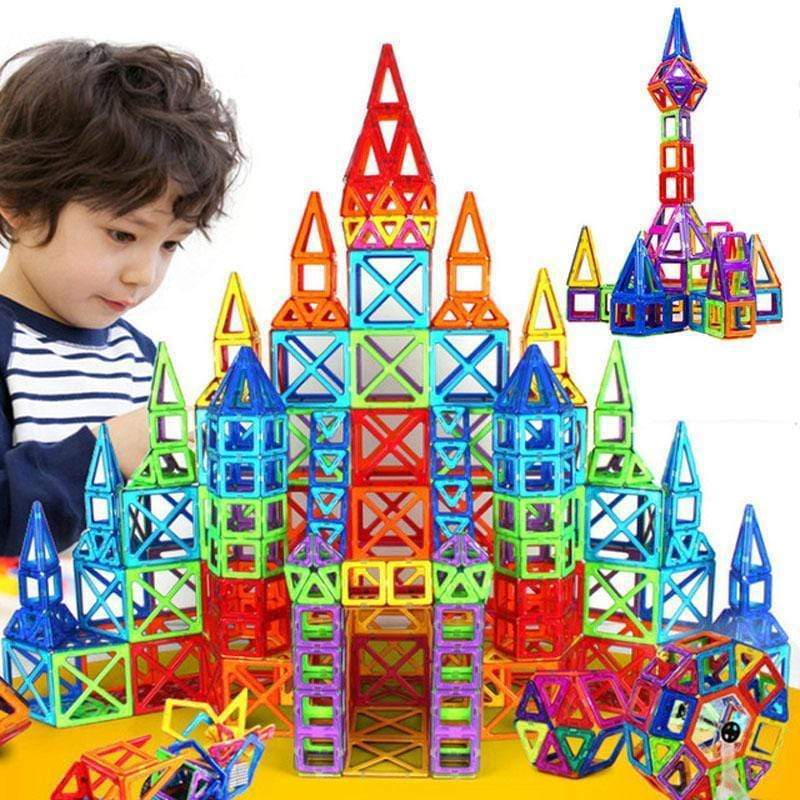 Magnetic Building Blocks DIY Magnetic Tiles - Toys For Kids - Designer Construction Set - Gifts For Children