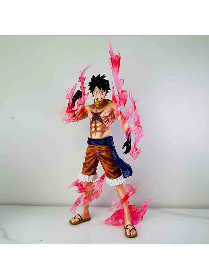 One Piece Luffy Anime Figures Monkey D. Luffy Flowing Cherry Action Figures PVC Anime Collection Model Doll Toy Kid Gift