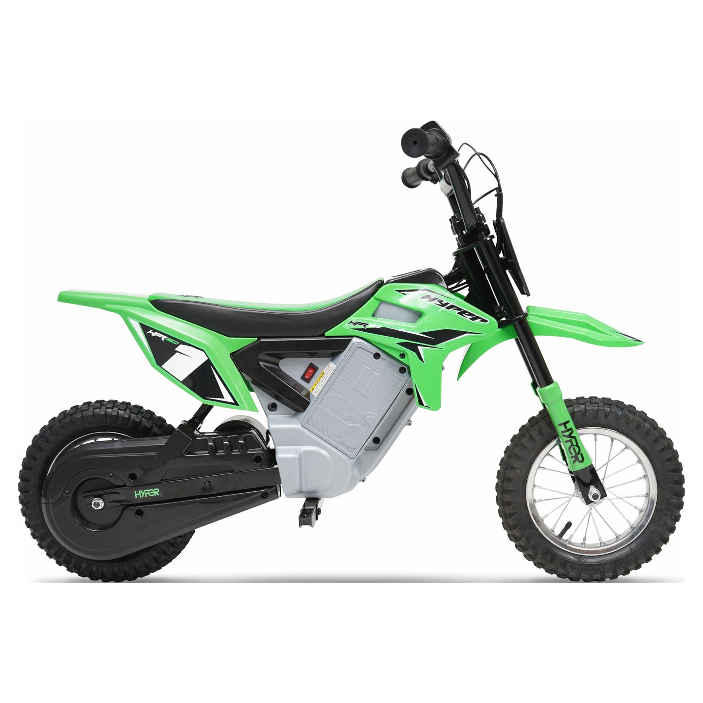 Hyper - HPR 350 Dirt Bike w/ 40 Min Operating Time & 14 MPH Max Speed - Green