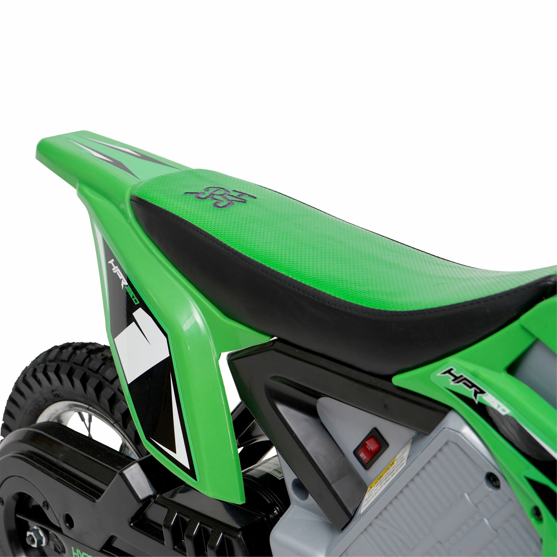 Hyper - HPR 350 Dirt Bike w/ 40 Min Operating Time & 14 MPH Max Speed - Green