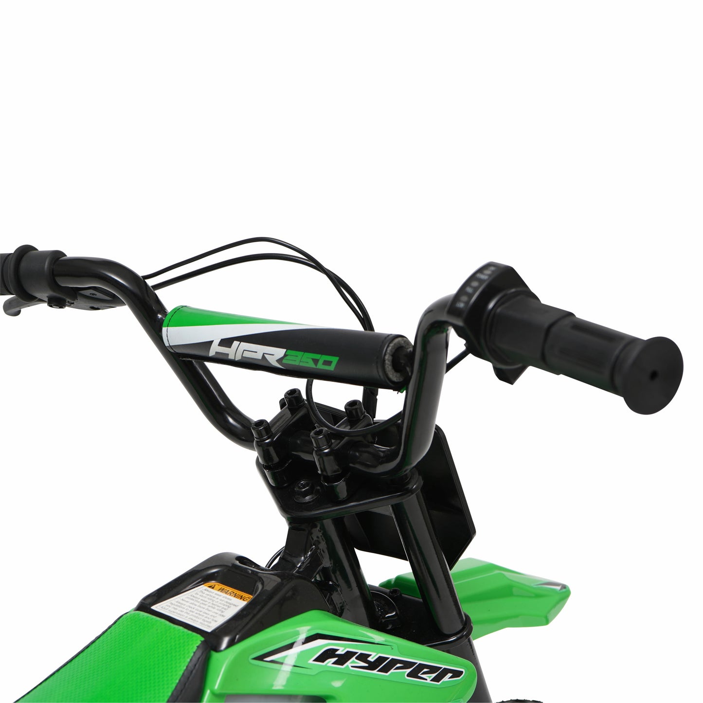 Hyper - HPR 350 Dirt Bike w/ 40 Min Operating Time & 14 MPH Max Speed - Green