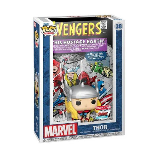 New - Funko POP! Comic Cover: Marvel - Avengers Thor Figure – Collectible Marvel Superhero Display