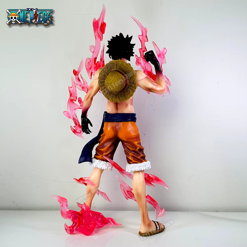 One Piece Luffy Anime Figures Monkey D. Luffy Flowing Cherry Action Figures PVC Anime Collection Model Doll Toy Kid Gift